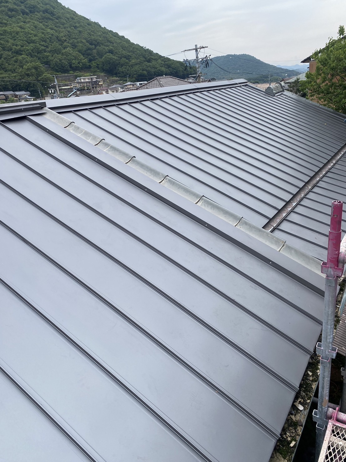 岐阜市S様邸の屋根の雨漏り修理を施工いたしました。