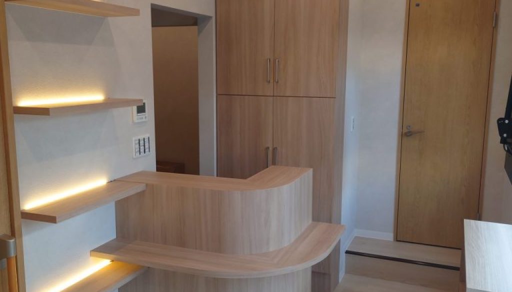 オリジナル建具メラミン仕上げ
